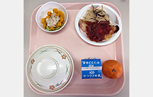 昼食（タニタの職員食堂をイメージして食す！）